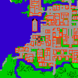 Minimap showing the entrance to Beach Home Apartments, Flat 03