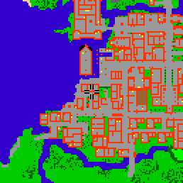 Minimap showing the entrance to Beach Home Apartments, Flat 13
