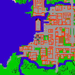Minimap showing the entrance to Beach Home Apartments, Flat 15