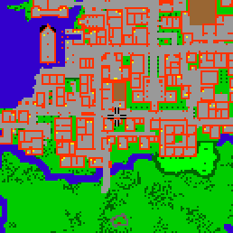 Minimap showing the entrance to Upper Swamp Lane 2