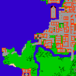 Minimap showing the entrance to Sorcerer's Avenue 5