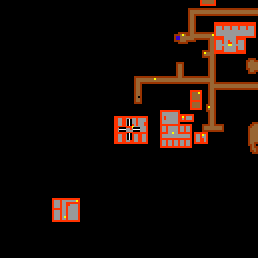 Minimap showing the entrance to Sorcerer's Avenue Labs 2a