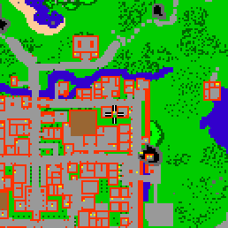 Minimap showing the entrance to Mill Avenue 4