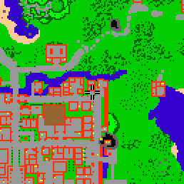 Minimap showing the entrance to Mill Avenue 5