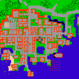 Minimap showing the entrance to Theater Avenue 8a