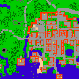 Minimap showing the entrance to Theater Avenue 12