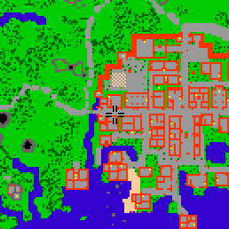 Minimap showing the entrance to Theater Avenue 14 (Shop)