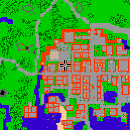 Minimap showing the entrance to Theater Avenue 11b