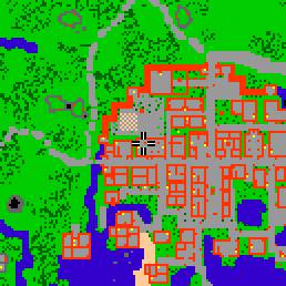 Minimap showing the entrance to Theater Avenue 11c