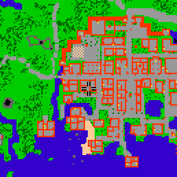 Minimap showing the entrance to Magician's Alley 1a
