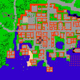 Minimap showing the entrance to Magician's Alley 5b