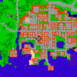 Minimap showing the entrance to Magician's Alley 5c