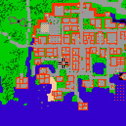 Minimap showing the entrance to Magician's Alley 5f