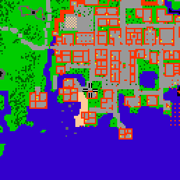 Minimap showing the entrance to Magician's Alley 4
