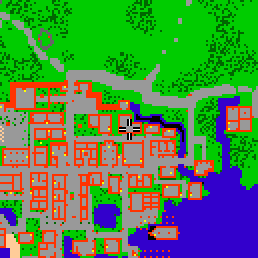 Minimap showing the entrance to Northern Street 3b