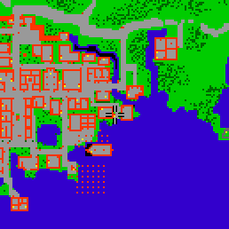 Minimap showing the entrance to East Lane 1b