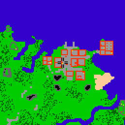 Minimap showing the entrance to Northport Village 3