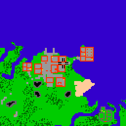 Minimap showing the entrance to Northport Village 5