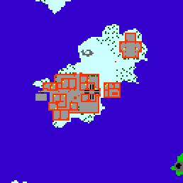 Minimap showing the entrance to Senja Village 1a