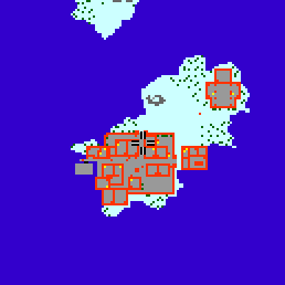 Minimap showing the entrance to Senja Village 6a