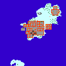 Minimap showing the entrance to Senja Village 10