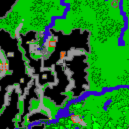 Minimap showing the entrance to The Farms 3
