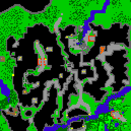 Minimap showing the entrance to Nobility Quarter 8