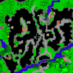 Minimap showing the entrance to Upper Barracks 1