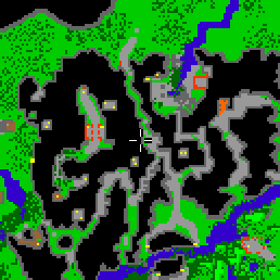 Minimap showing the entrance to Upper Barracks 4