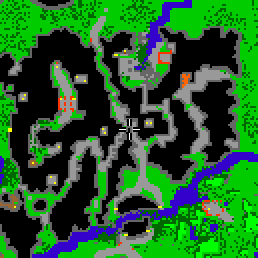 Minimap showing the entrance to Upper Barracks 13