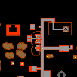 Minimap showing the entrance to Tunnel Gardens 1
