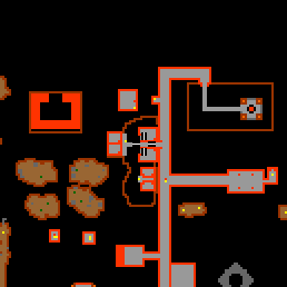 Minimap showing the entrance to Tunnel Gardens 3