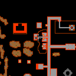 Minimap showing the entrance to Tunnel Gardens 6