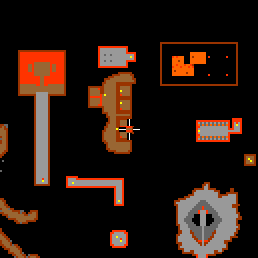 Minimap showing the entrance to Tunnel Gardens 11