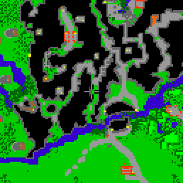 Minimap showing the entrance to Granite Guildhall