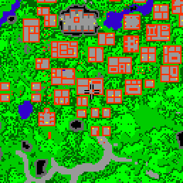 Minimap showing the entrance to Steel Home
