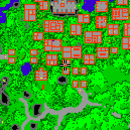 Minimap showing the entrance to Dagger Alley 1