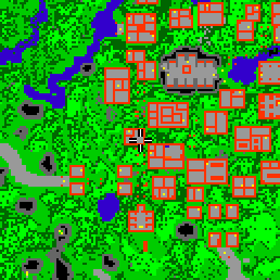Minimap showing the entrance to Dream Street 1 (Shop)