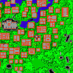 Minimap showing the entrance to Salvation Street 2
