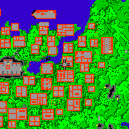 Minimap showing the entrance to Mystic Lane 1