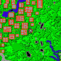 Minimap showing the entrance to Silver Street 1