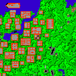 Minimap showing the entrance to Silver Street 4