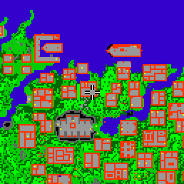 Minimap showing the entrance to Market Street 1