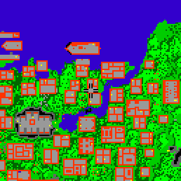 Minimap showing the entrance to Market Street 4 (Shop)