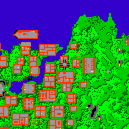Minimap showing the entrance to Market Street 6