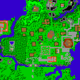 Minimap showing the entrance to Underwood 5