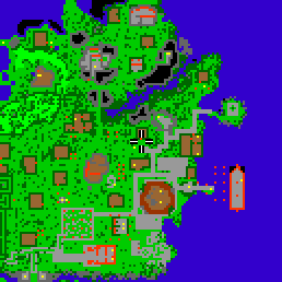 Minimap showing the entrance to Underwood 8