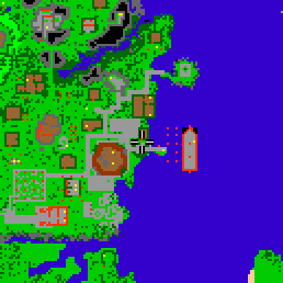 Minimap showing the entrance to Underwood 9