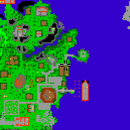 Minimap showing the entrance to Ab'Dendriel Clanhall