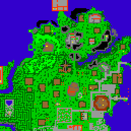 Minimap showing the entrance to Great Willow 1c
